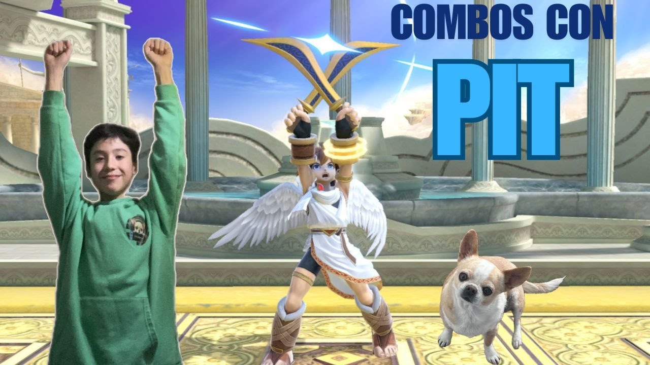 ¡Combos sencillos y eficaces con Pit / Dark Pit! | SSBU Tutorial