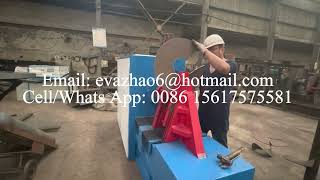 China Brand Sectional Spiral Helix Blade Equipment, Flight Making Machine