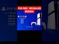 PS5 PRO DESIGN REVEALED |PLAYSTATION 5 PRO 2024#PS5PRO#ps4
