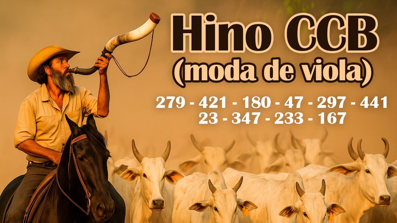 Hinos CCB cantados - 30 minutos de louvores para acalmar a alma