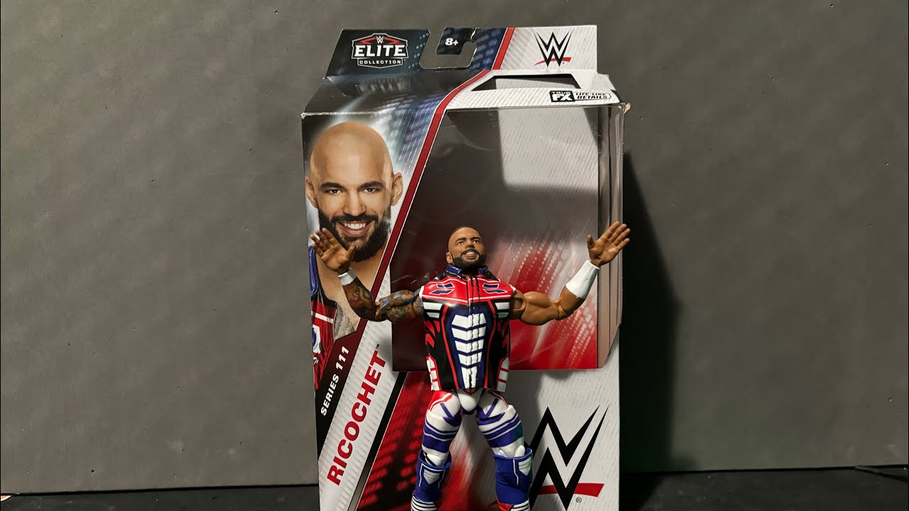 Wwe Elite Series 111 Ricochet Action Figure Review