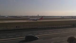 Istanbul Atatürk Airport AtlasGlobal Airbus A321 Takeoff!!!