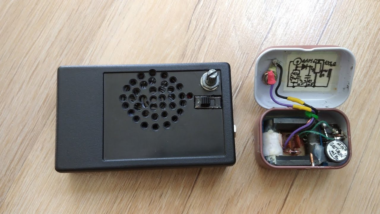 Proste radia AM które musisz zrobić w czasie epidemii- detektorowe i na TA7642 |radioAM#6