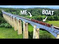 Boating the highest canal aqueduct in the world  ep3