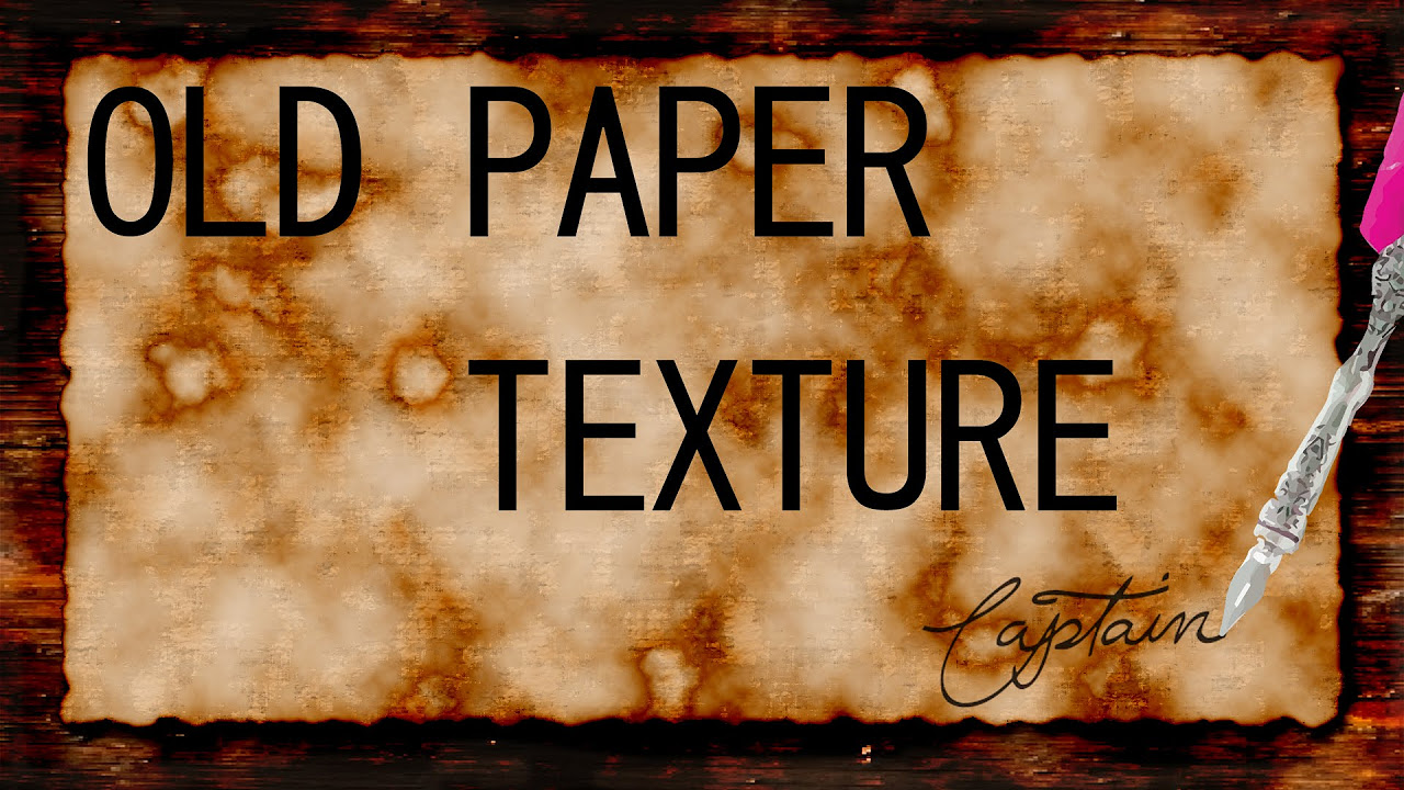 texture กระดาษ เก่า ๆ  New  Photoshop CS6 Old Paper Texture