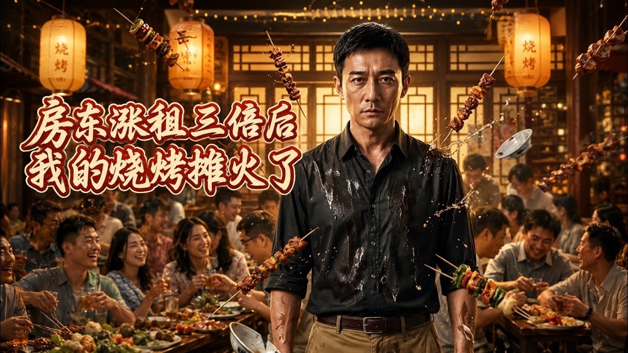 房東漲租三倍後，我的燒烤攤火了
