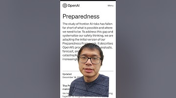 OpenAI announces a new preparedness framework to tackle AI safety of new foundation models!