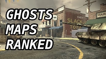 Ranking ALL 30+ COD Ghosts Multiplayer Maps From Worst To Best!!
