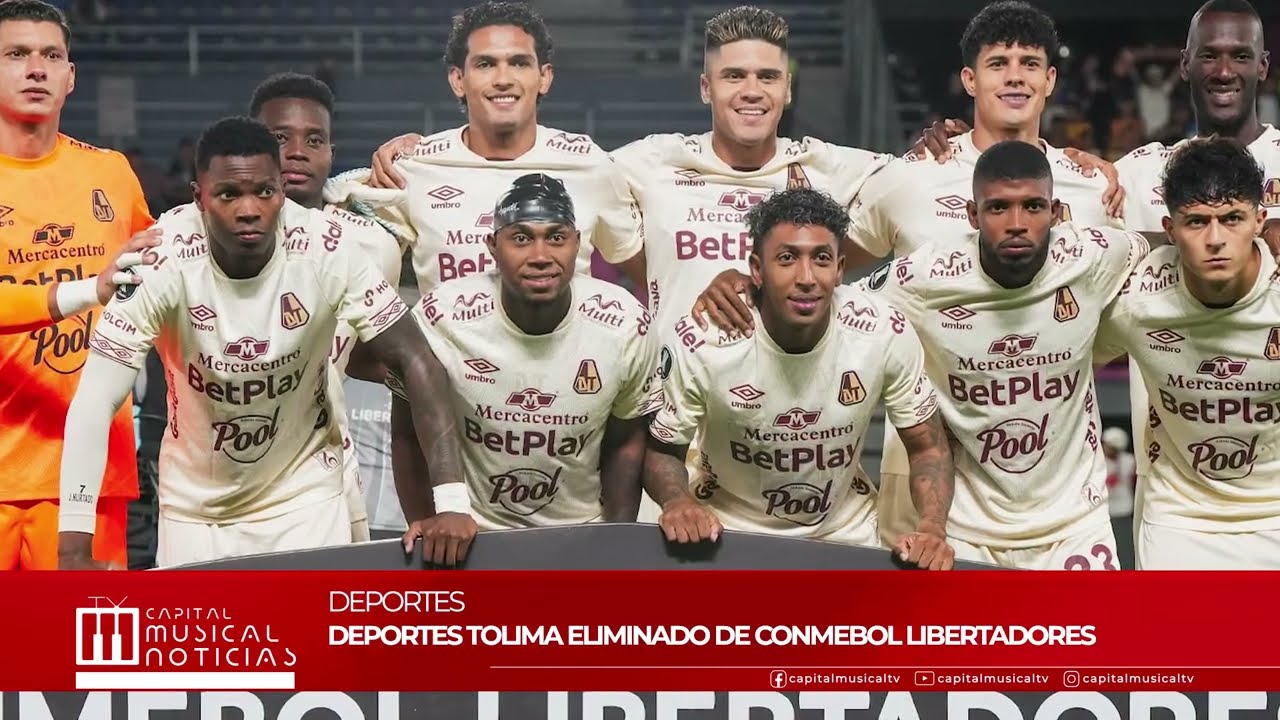 Deportes Tolima eliminado de loa CONMEBOL Libertadores