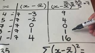 Standard Deviation Part 1 of 2