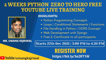 Day 9 -  Python Zero to Hero Training - Django Web Development - Making Dynamic Website