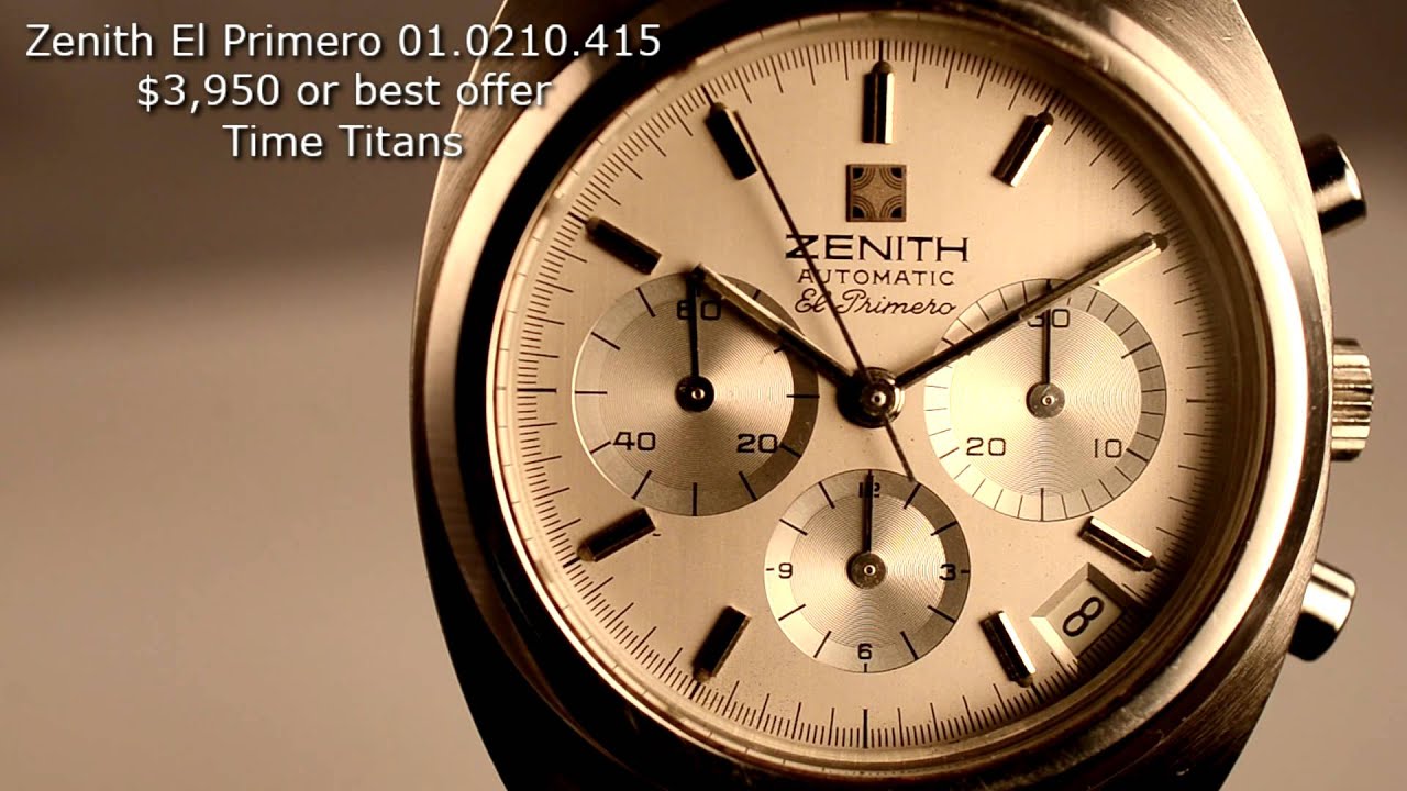 zenith el primero 1973