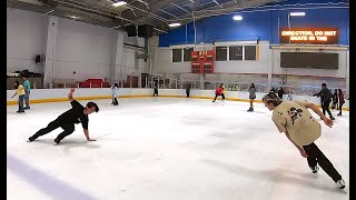 Ice Palace, shredding the ice