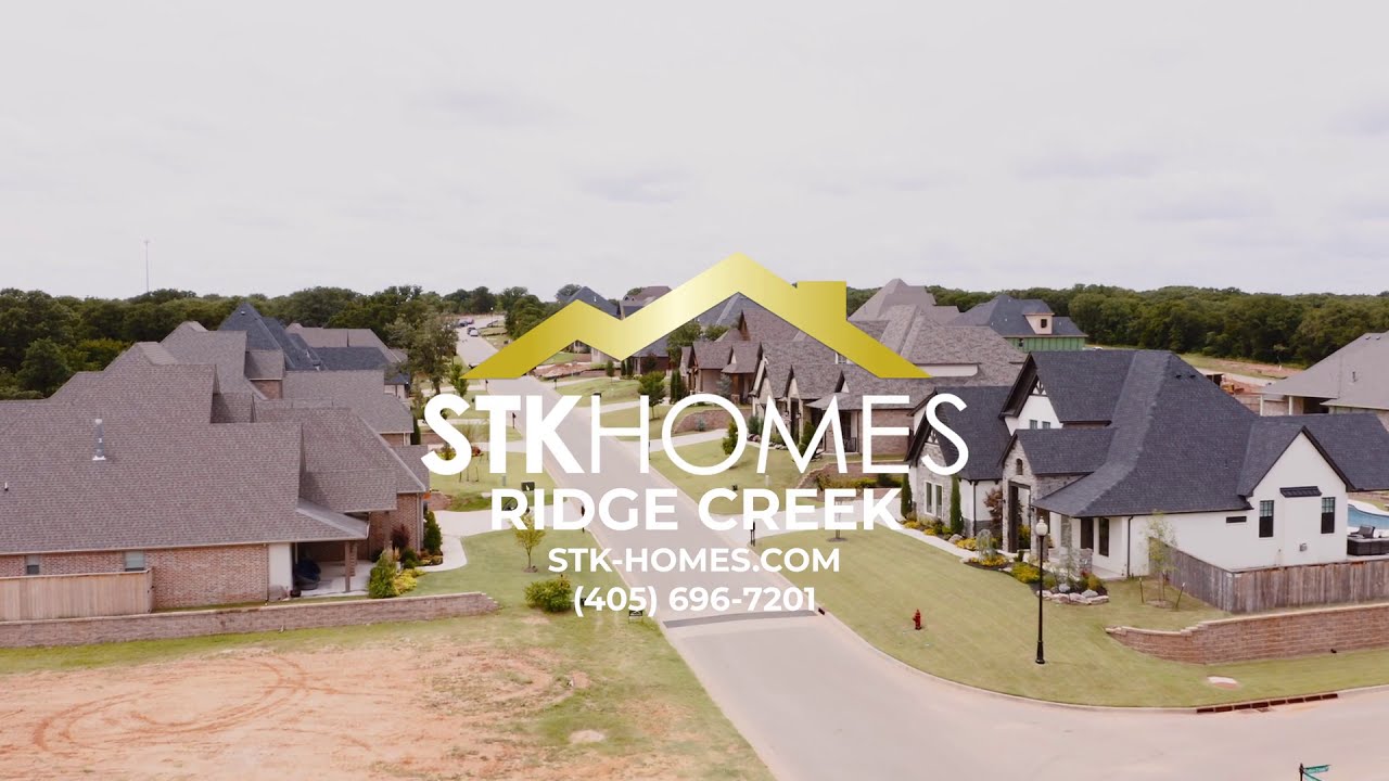 Ridge Creek - New Home community Edmond- STK Homes