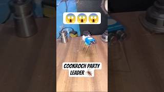 “DIY Robot Cockroach at Home 🪳”#DIY #Robot #CockroachRobot #ScienceProject #Electronics #Tech#cjp