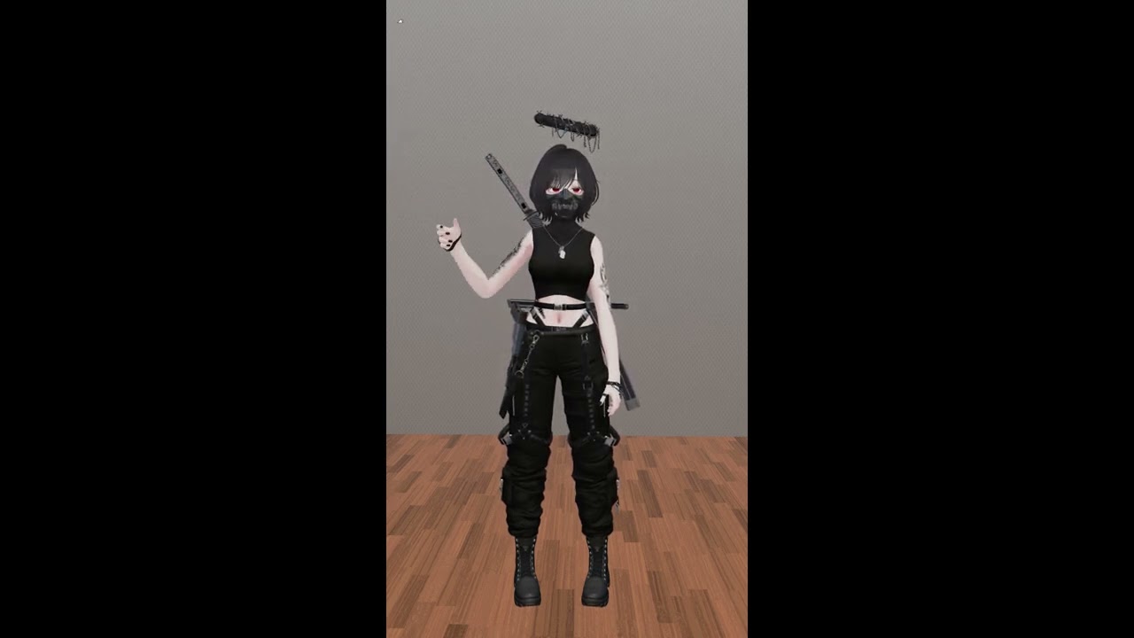 VRC想定武器セット】近未来忍者バンドル【+ギミック】 - 人外学園購買