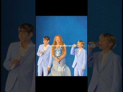 Video Shakira and Her Sons Milan and Sasha Sings Acróstico | Lyrics