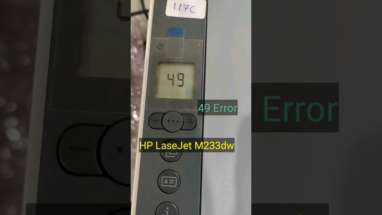 HP LaseJet M233dw | Error 49 | Replace Formatter Board | Issue Fix