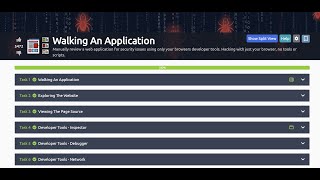 Walking An Application - TryHackMe(Jr Penetration Tester Learning Path) - Arabic