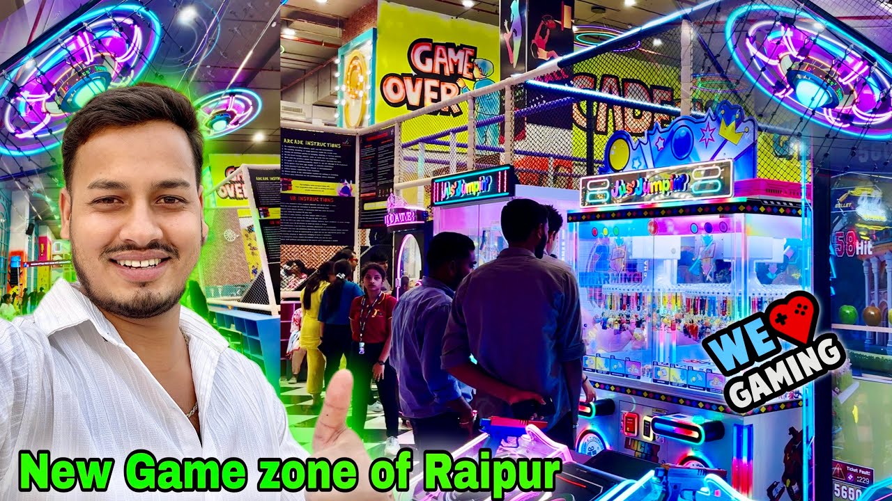 New Game zone in Raipur 😍 zora the mall