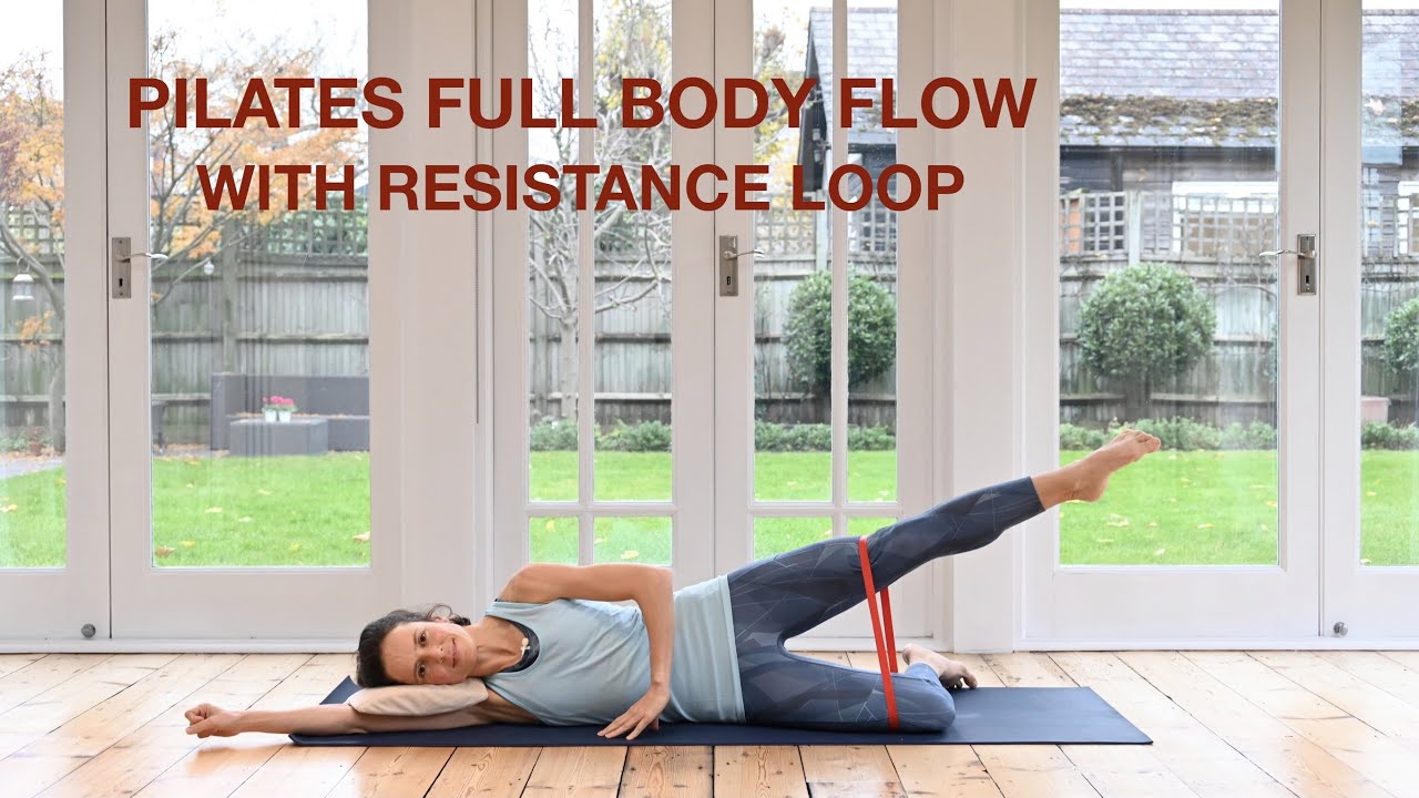 Pilates Full Body Flow With Resistance Loop Band 35mins 