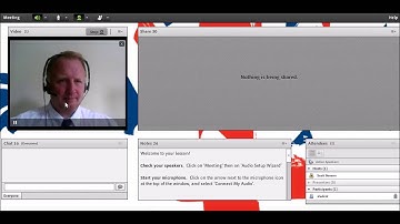 Virtual Classroom - Using Your Webcam