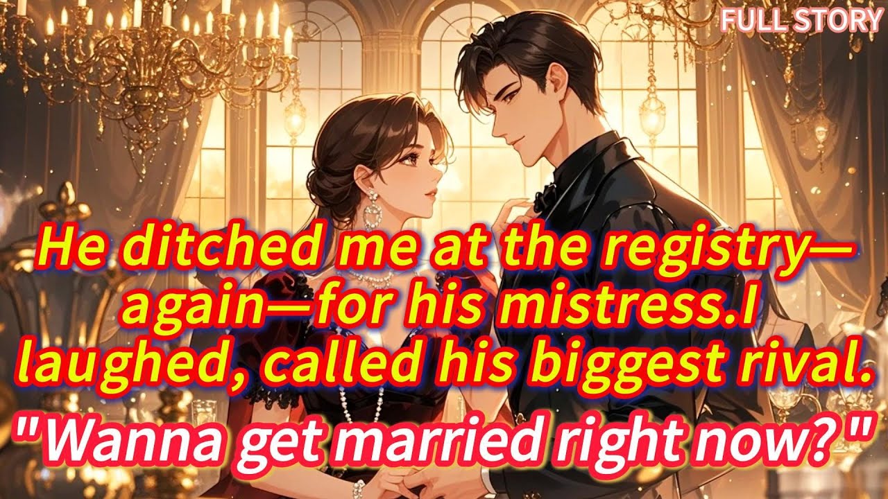 He ditched me at the registry—again—for his mistress.I laughed, called his biggest rival...