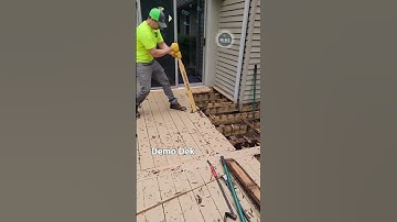 Remove Deck Boards #shorts #demodek