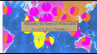 L'Histoire génétique de l'Humanité: les migrations féminines (ADN mitochondrial)