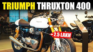 Download Lagu 🚨Triumph Thruxton 400 Cafe Racer🚨Is Here | FINAL LOOK | PRICE | Upcoming Bikes In India 2025 MP3 Download Lagu 🚨Triumph Thruxton 400 Cafe Racer🚨Is Here | FINAL LOOK | PRICE | Upcoming Bikes In India 2025 MP3