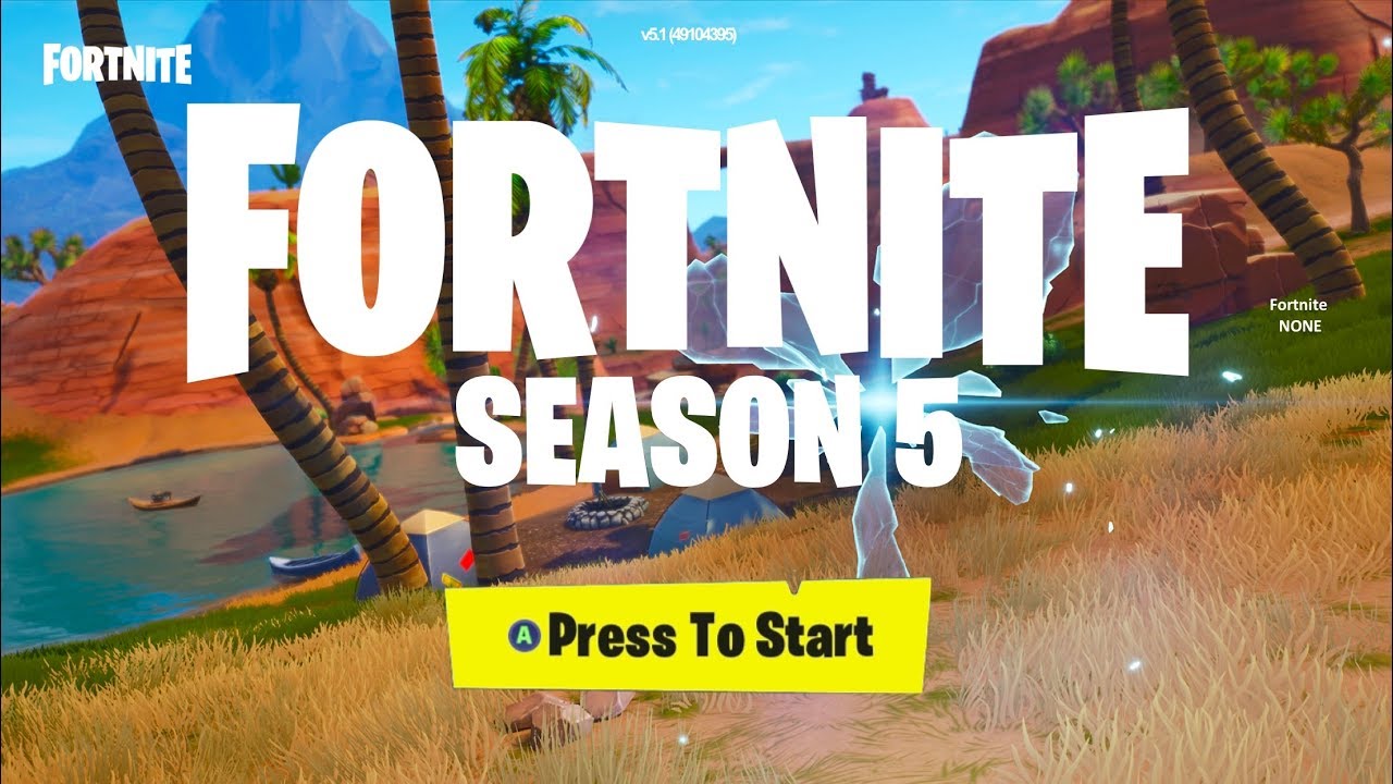 Fortnite v5.0 ALL *NEW* MAP CHANGES + NEW VEHICLE + SEASON 5 BATTLE PASS SKINS!