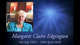 Margaret Edgington Funeral