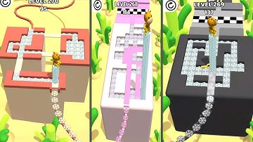 Stacky Dash Gameplay Level 266-270 || stacky dash mobile gameplay