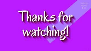 How To Say Unsorted High Quality Voices