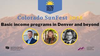 Colorado SunFest 2026: Basic income programs in Denver and beyond
