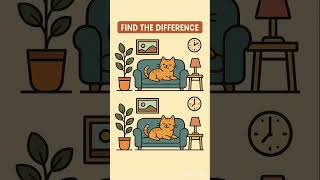 Can you spot all 5 differences between two images? | Puzzle games | Brain games