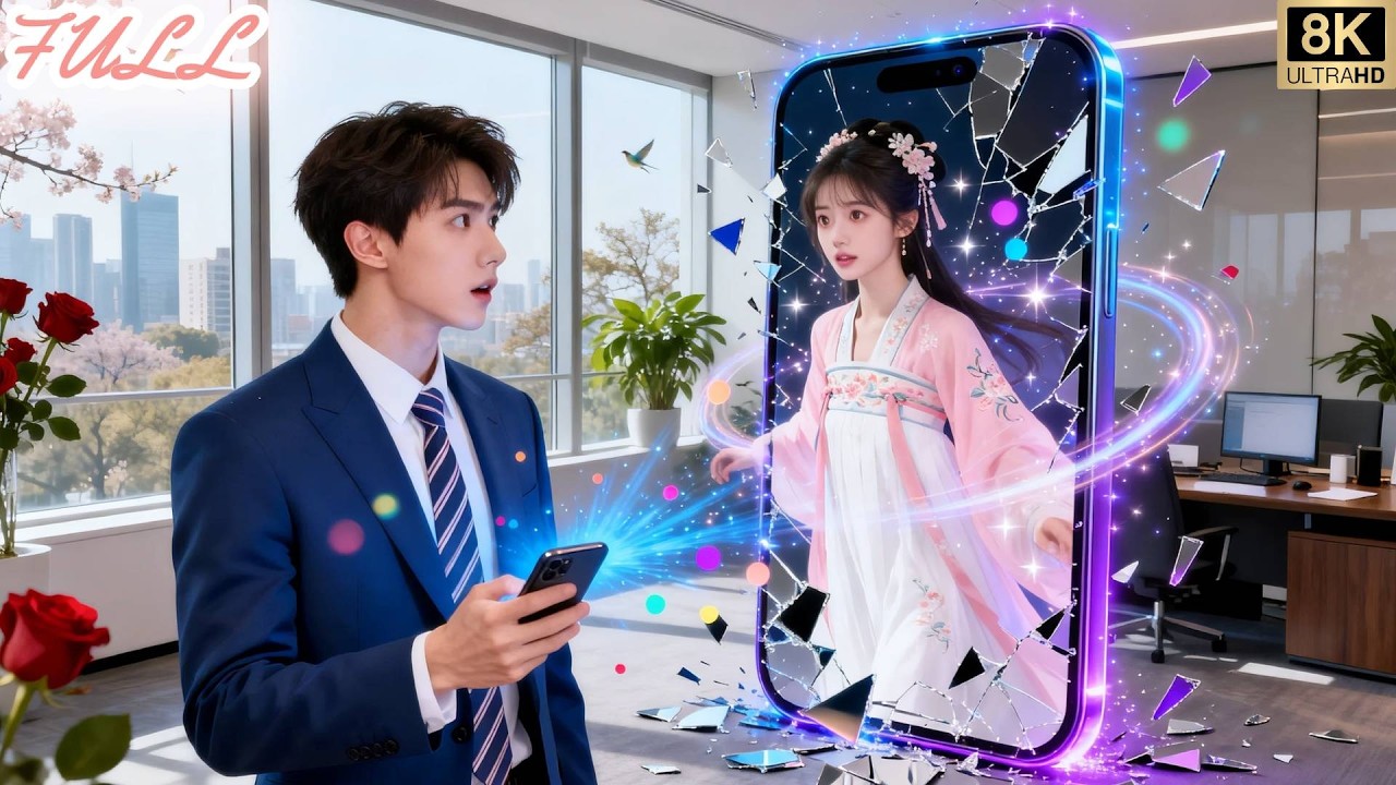 He Loved A Digital Princess, Then She Came To Him—A Time-Defying Romance Begins!
