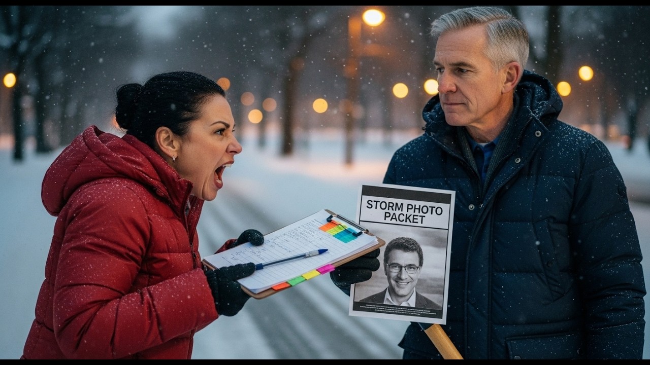 The Board President Screamed At My Driveway Snow And Tried To Tow During A Storm