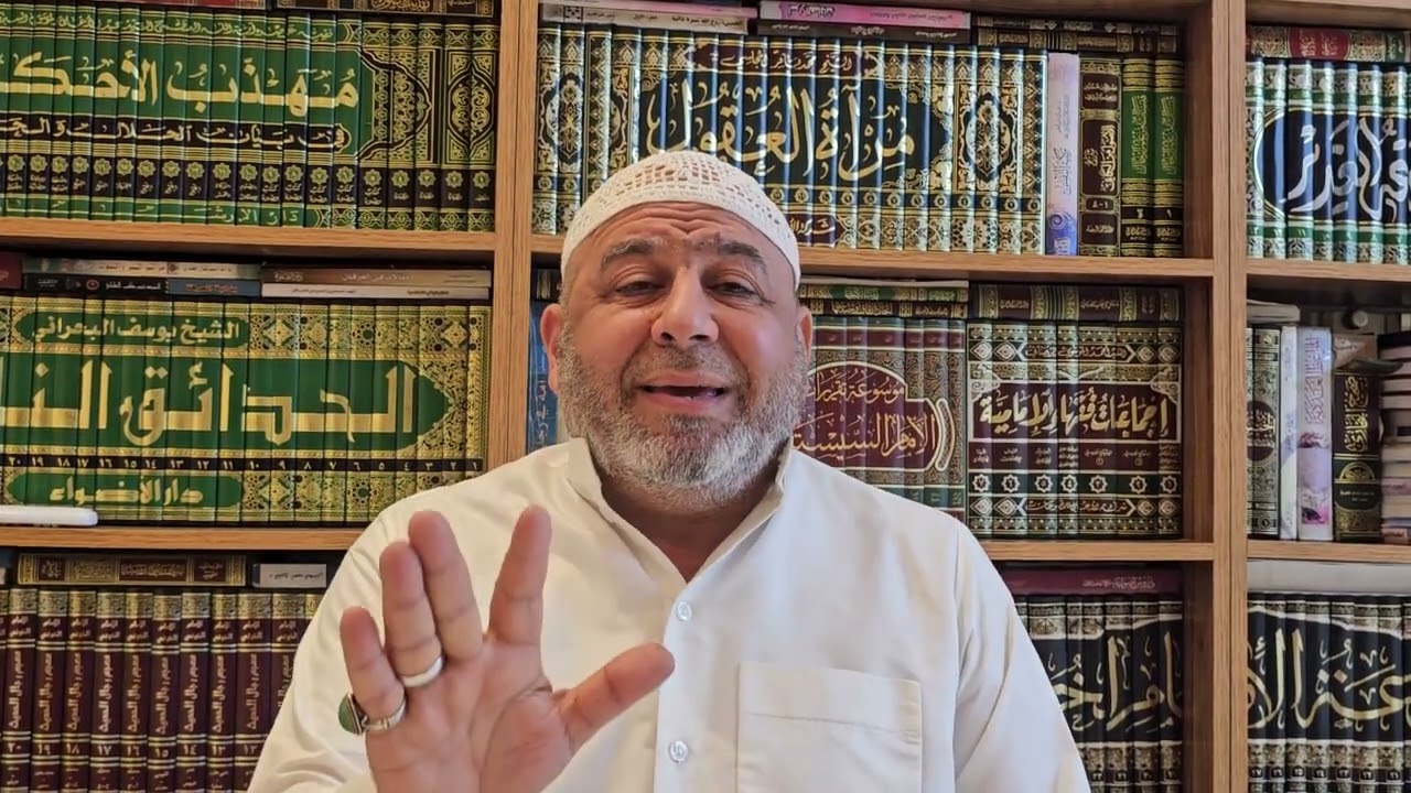 #حول كثير الشك او الوسواس لو راى النجاسه بعين يبني على الطهاره(07711343203)