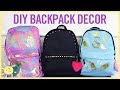 STYLE & BEAUTY | DIY Backpack Decor STYLE & BEAUTY | DIY Backpack Decor