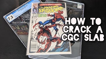 @Comix4Cheap - HOW TO CRACK A CGC COMIC SLAB