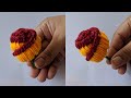 Amazing Hand Embroidery flower design trick with scale | Super Easy Rose flower design idea