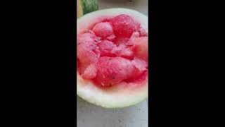 Chilled Stuffed Watermelon