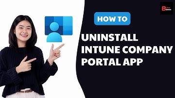 How To Uninstall Intune Company Portal App | How To Delete & Remove Intune Company Portal App