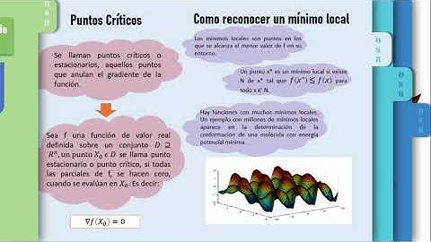 Optimización sin Restricciones
