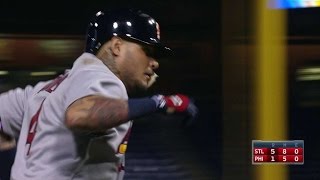 STL@PHI: Molina slugs two-run homer to left-center