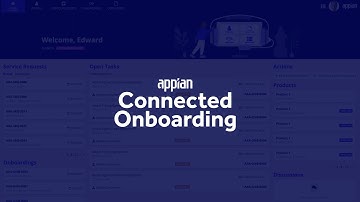 Appian Connected Onboarding and Connected Servicing