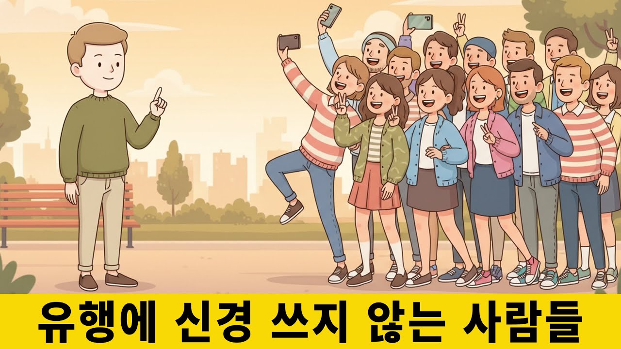 유행을 절대 따르지 않는 사람들의 심리 (심리학으로 풀어보기)
