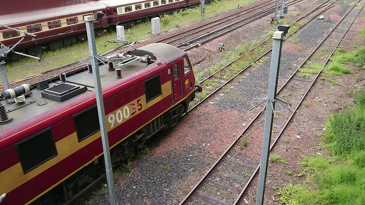 90035 & Railtour Stock At Portobello Junction On 22/6/19 YouTube