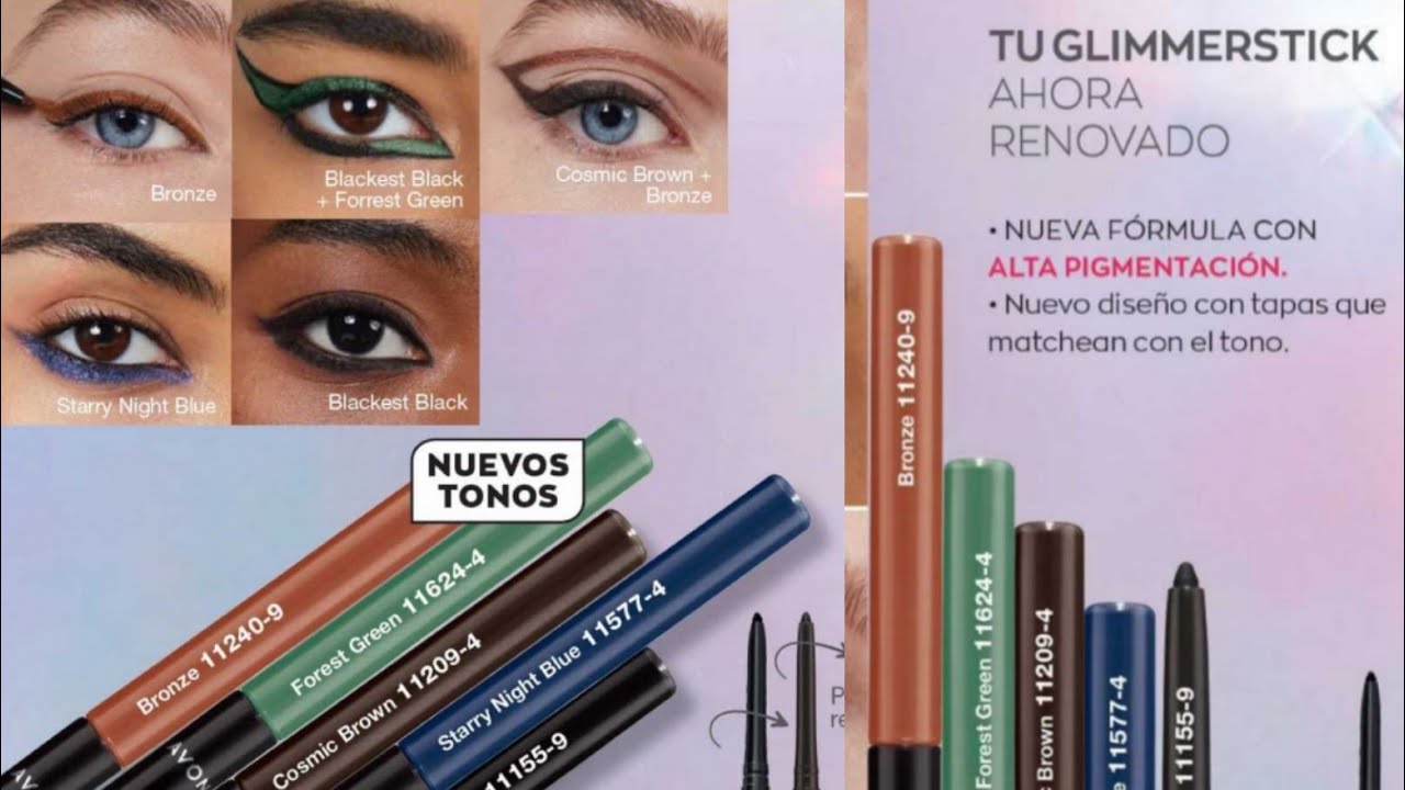 Reseña Delineador Avon Glimmerstick Bronce ¿Vale la pena o no? 🤔 - YouTube
